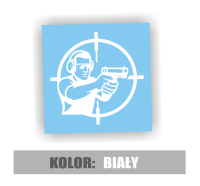 Naklejka strzelec strzelnica celownik pistolet 5.jpg