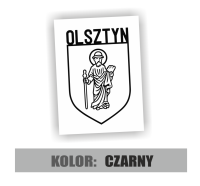 Naklejka herb Olsztyna kocham Olsztyn 3.jpg