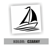 Naklejka żaglówka z chorągiewką na falach 3.jpg