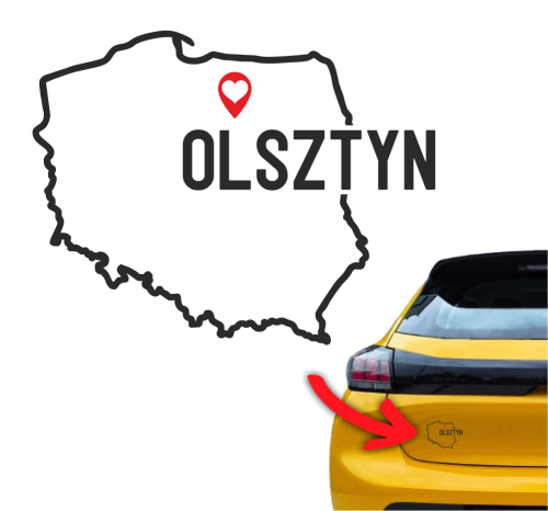 Naklejka Olsztyn mapa polski kocham 1.jpg