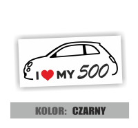 Naklejka i love my fiat 500 3.jpg