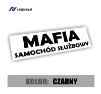 Naklejka Mafia samochód służbowy2.jpg
