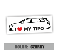 Naklejka i love my fiat tipo sw kombi 3.jpg
