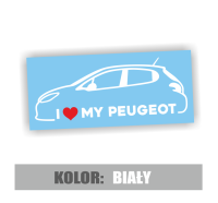 Naklejka i love my peugeot 208 5.jpg