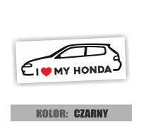 Naklejka I love My Honda Civic V EG6 3.jpg