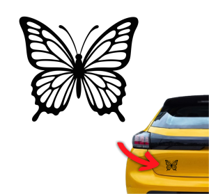 Naklejka MOTYL motylek naklejki na samochód