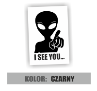Naklejka kosmita alien ufo i see you 3.jpg