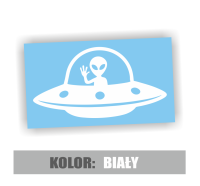 Naklejka latający spodek kosmita ufo alien 5.jpg