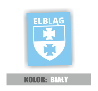Naklejka na samochód Elbląg herb 5.jpg