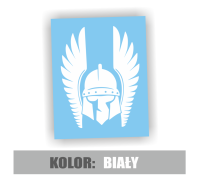 Naklejka husaria husarz skrzydła hełm 5.jpg