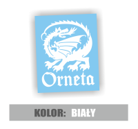 Naklejka Orneta herb smok napis 5.jpg
