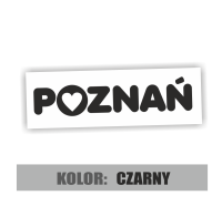 Naklejka na samochód Poznań serce 3.jpg