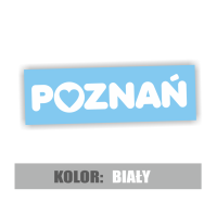 Naklejka na samochód Poznań serce 5.jpg