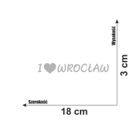 Naklejka na samochód i love kocham Wrocław 7.jpg