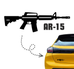 Naklejka KARABIN AR-15