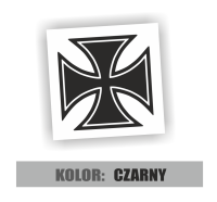 Naklejka krzyż maltański templariuszy 3.jpg