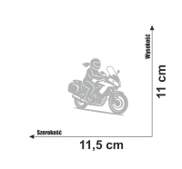 Naklejka motocykl turystyczny kobieta 7.jpg