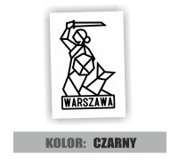 Naklejka warszawska syrenka Warszawa 3.jpg