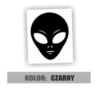 Naklejka kosmita ufo ufoludek obcy 3.png