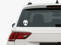 Naklejka kosmita ufo ufoludek obcy 10.png