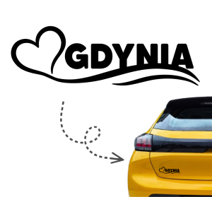 Naklejka GDYNIA moje miasto