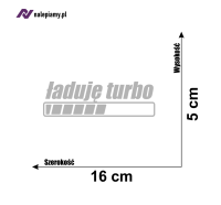 Naklejka Ładuję turbo6.jpg