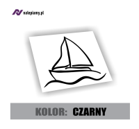 Naklejka łódka żaglówka fale2.jpg