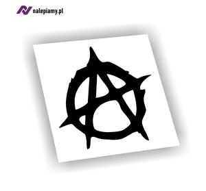 Naklejka Anarchia logo