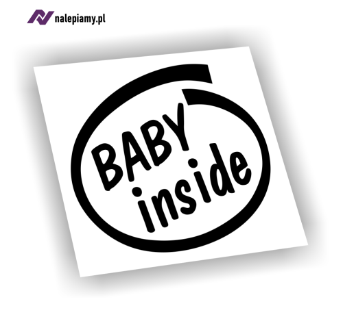 Naklejka Baby inside1.jpg