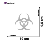 Naklejka na samochód Biohazard6.jpg