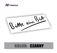 Naklejka Bitte ein bit2.jpg