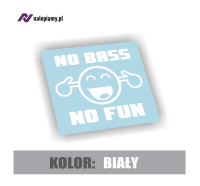 Naklejka No bass no fun3.jpg